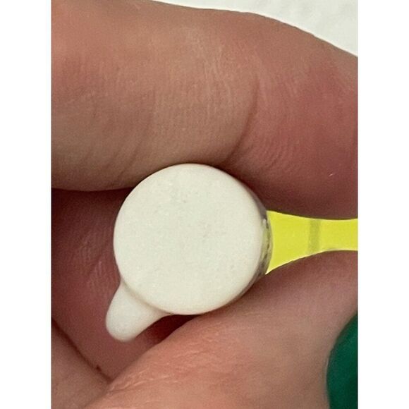 Vintage Miniature White Ceramic Coffee Mug With name Angie Spell Out Dollhouse - Picture 4 of 5